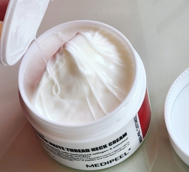 Крем для шиї антивіковий з пептидами та колагеном 