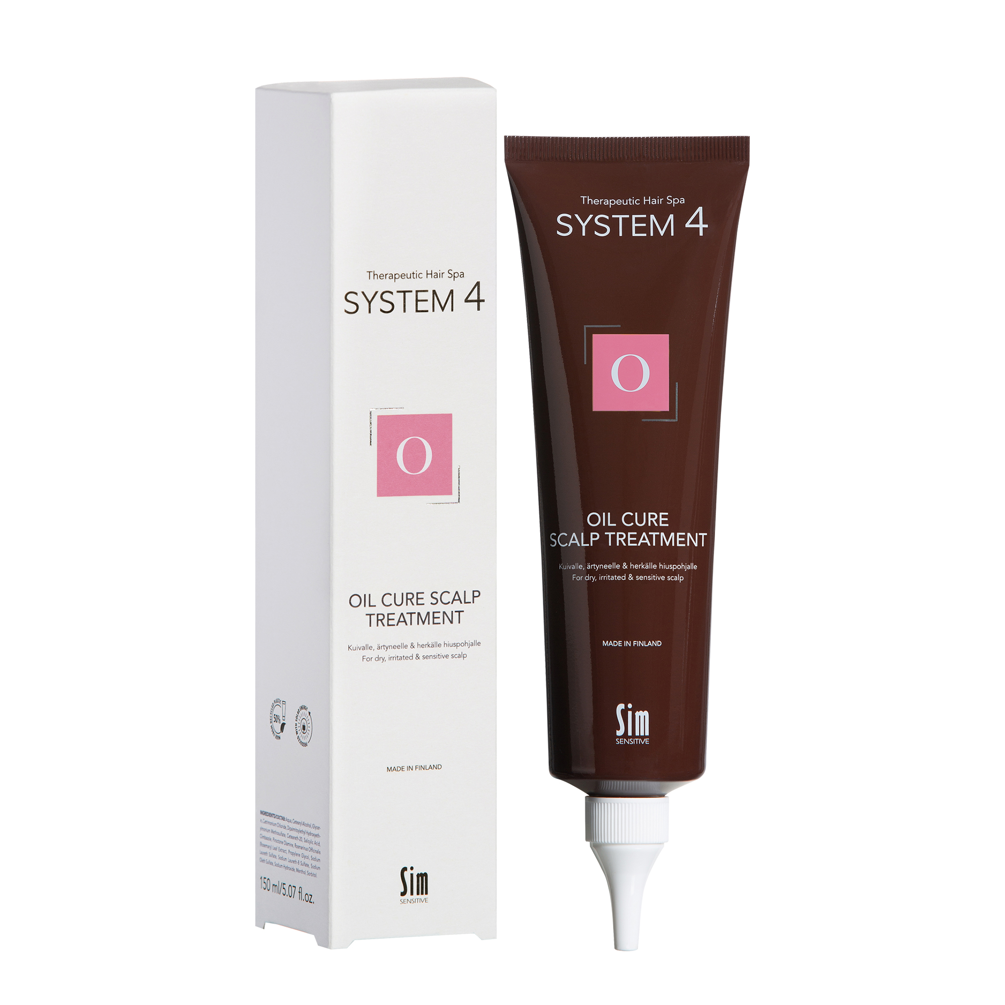 Sim Sensitive System 4 O Oil Cure Scalp Treatment