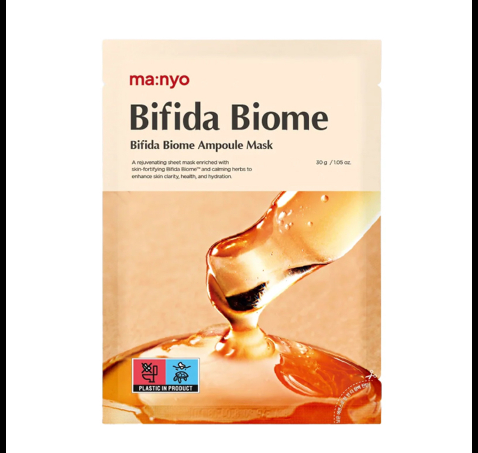 Маска тканинна для відновлення біому шкіри Manyo Bifida