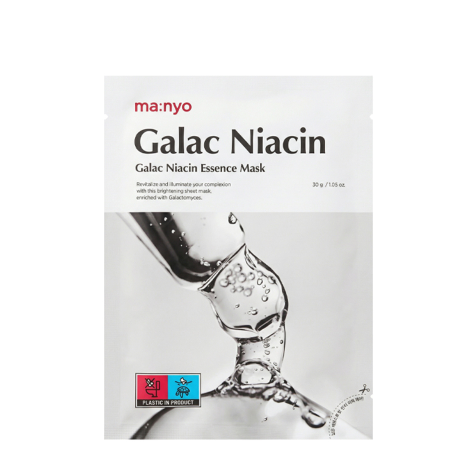 Маска тканинна для освітлення шкіри Manyo