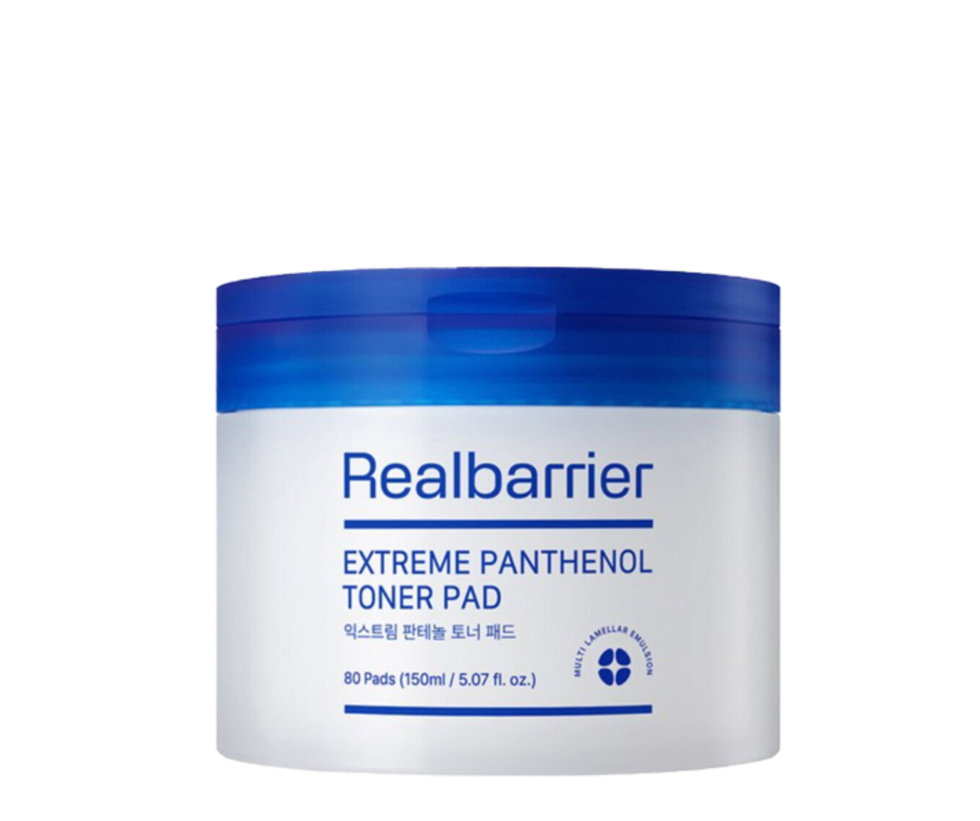 Тонер-педи зволожувальні з пантенолом Real Barrier 