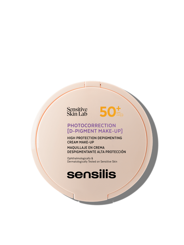 Депігментуючий крем-макіяж з SPF 50+