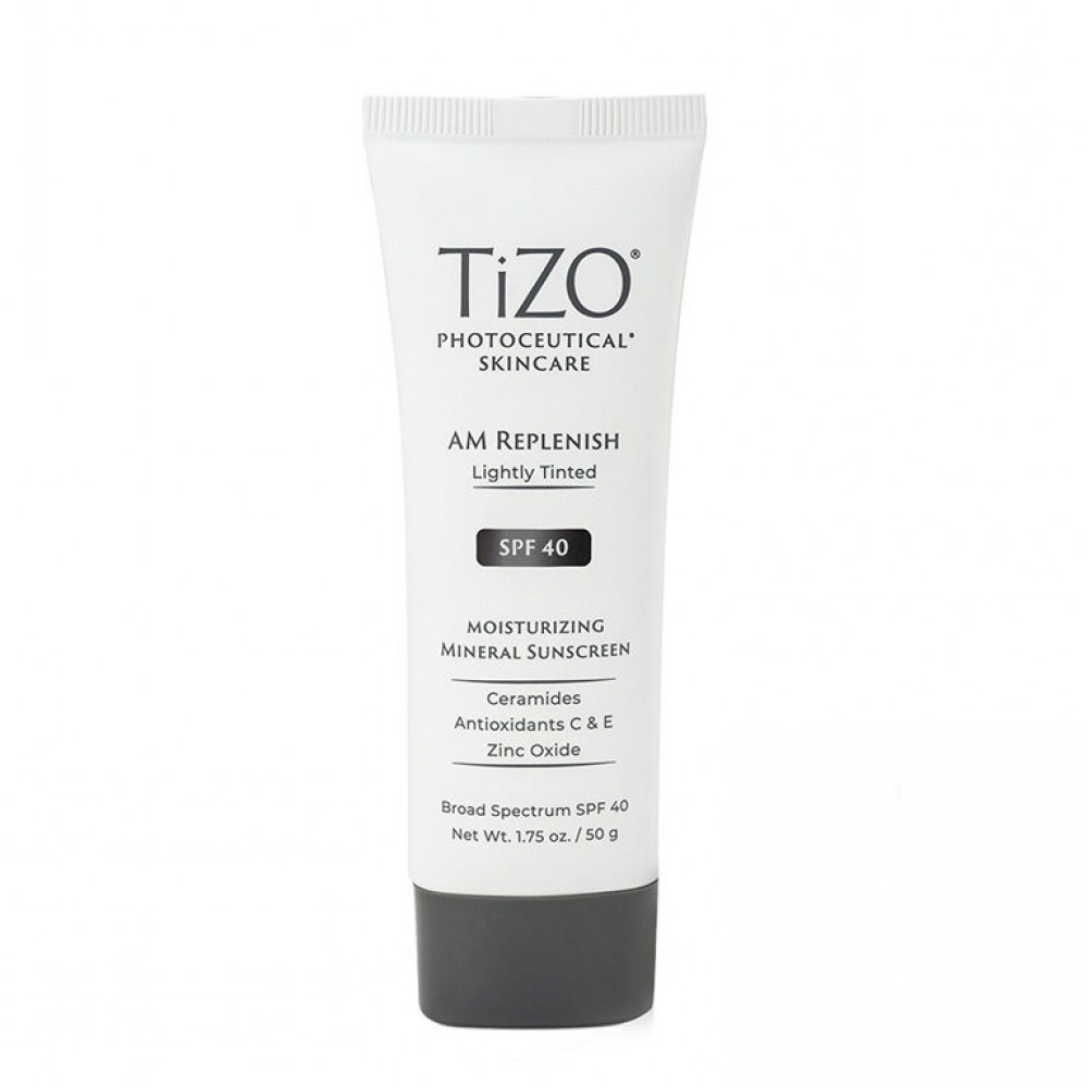 TiZO Photoceutical Skincare AM Replenish Lightly Tinted