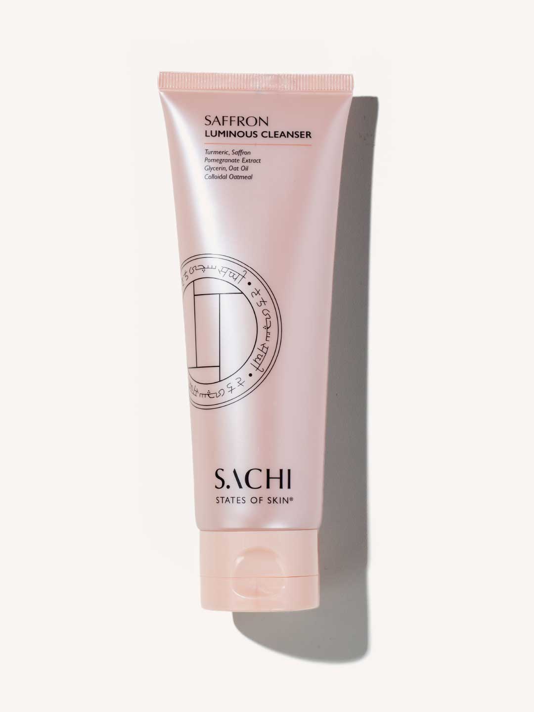 Засіб для очищення шкіри обличчя з шафраном SACHI SKIN 