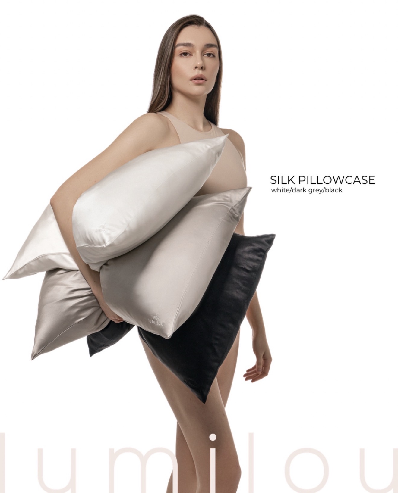 Шовкова наволочка Lumilou