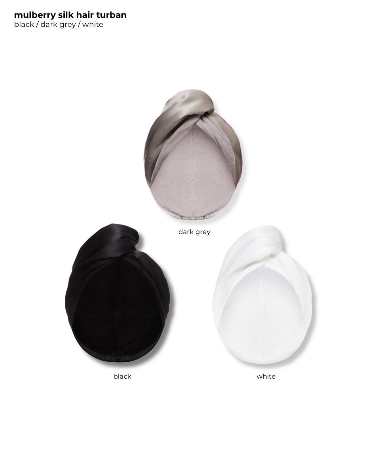 Шовковий тюрбан для волосся Lumilou