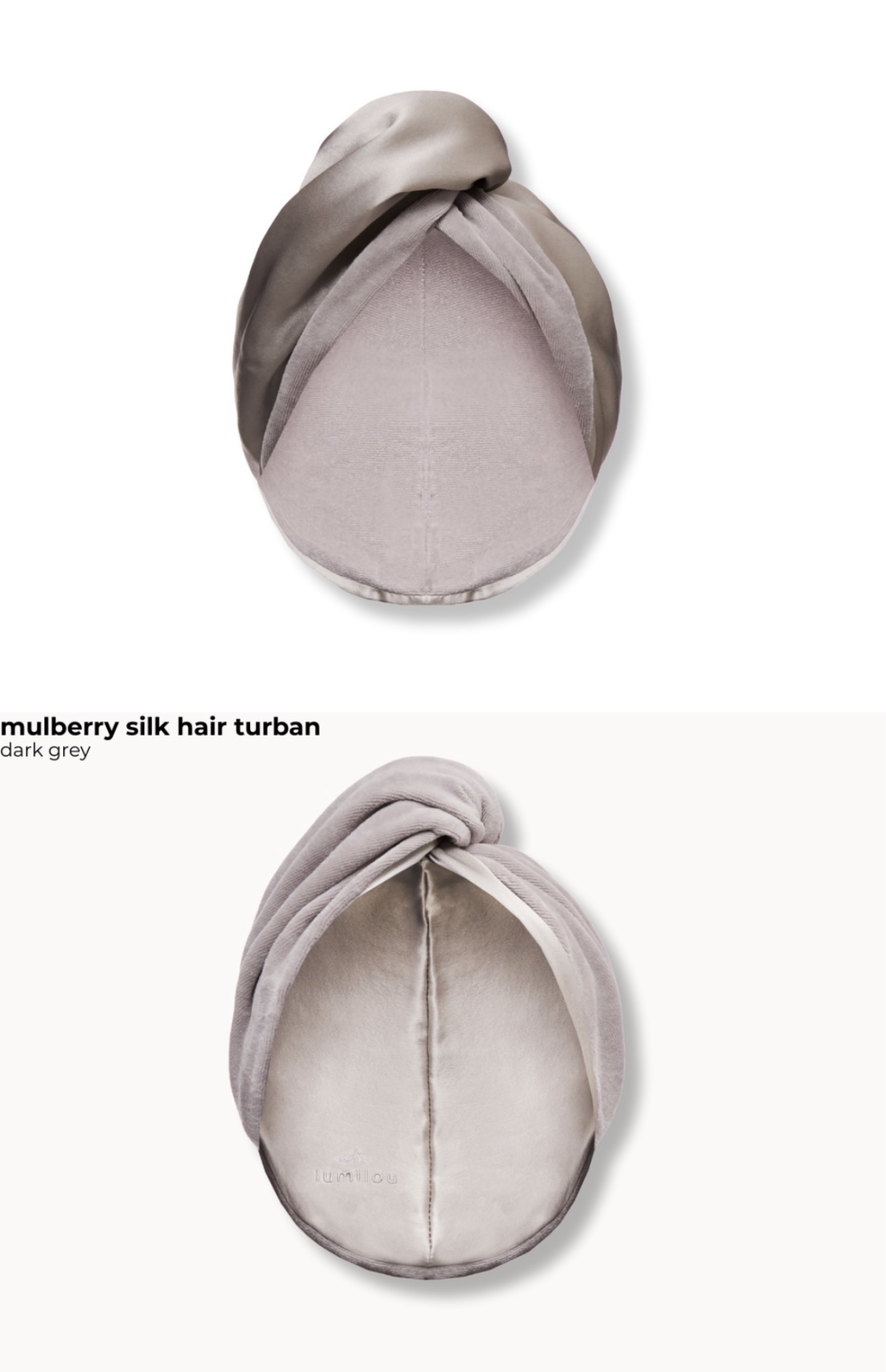 Шовковий тюрбан для волосся Lumilou