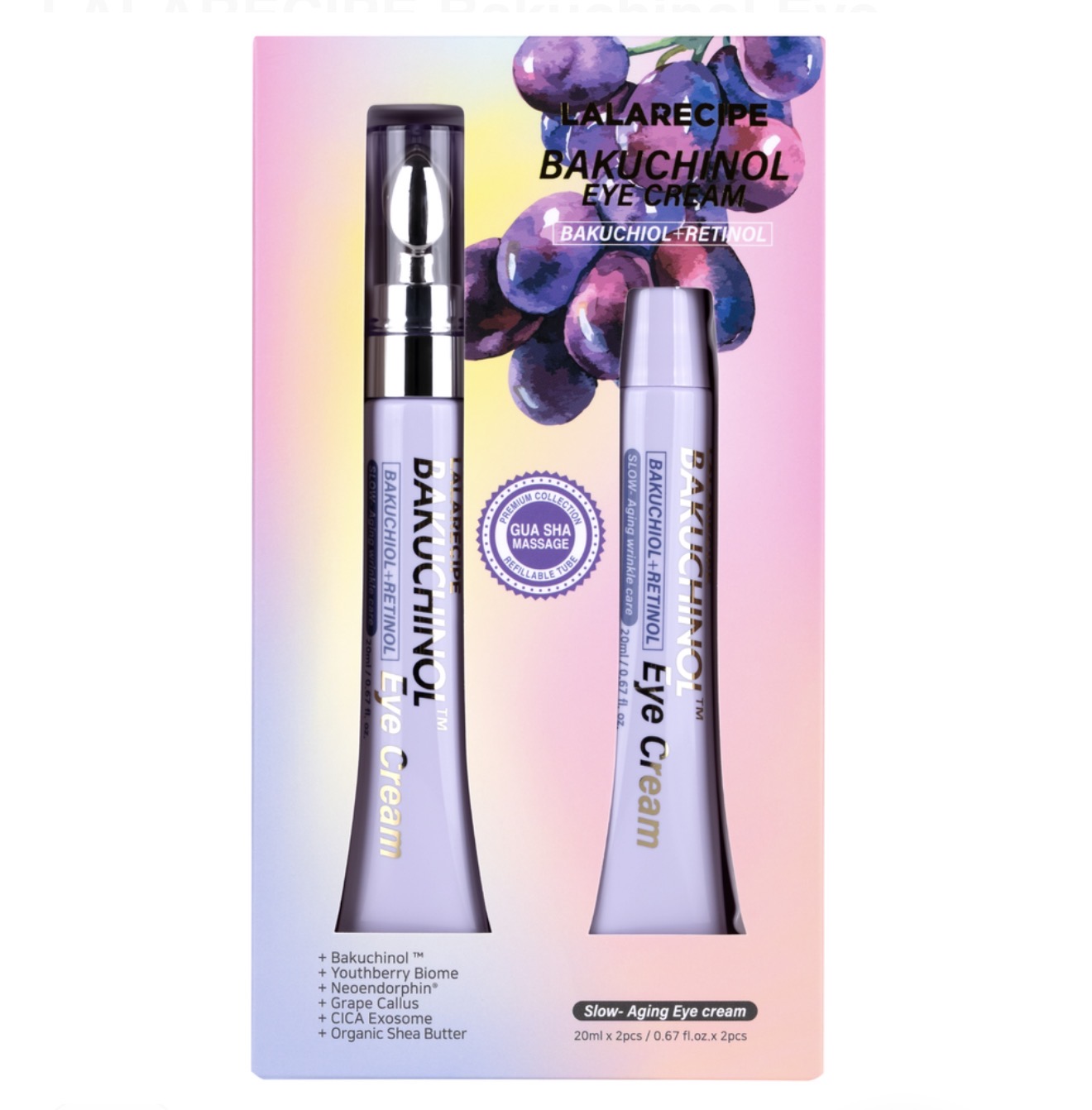 LALARECIPE Bakuchinol Eye Cream