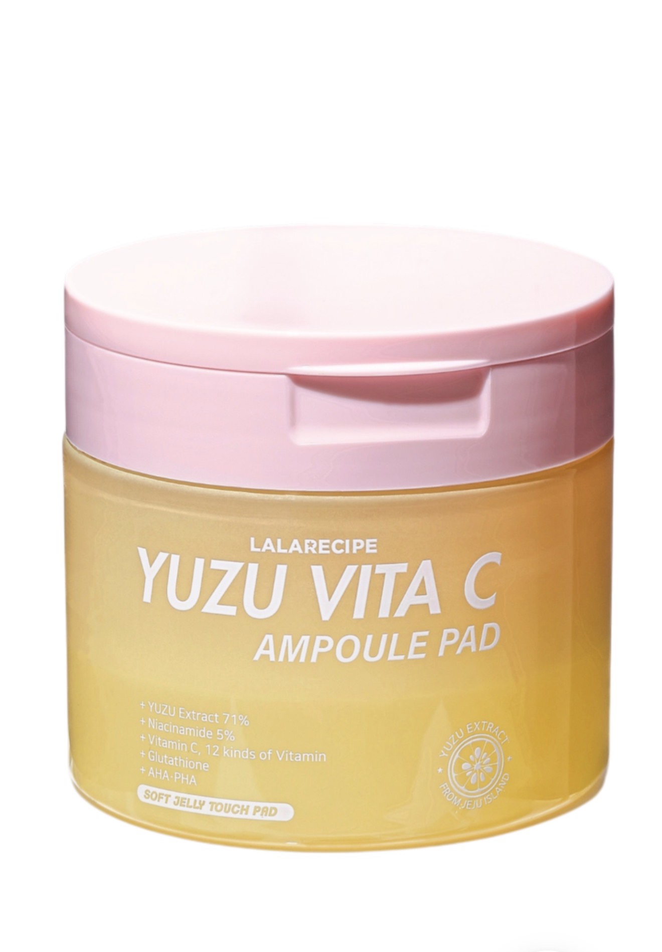LALARECIPE Yuzu Vita C Ampoule Pad освітлюючі педи