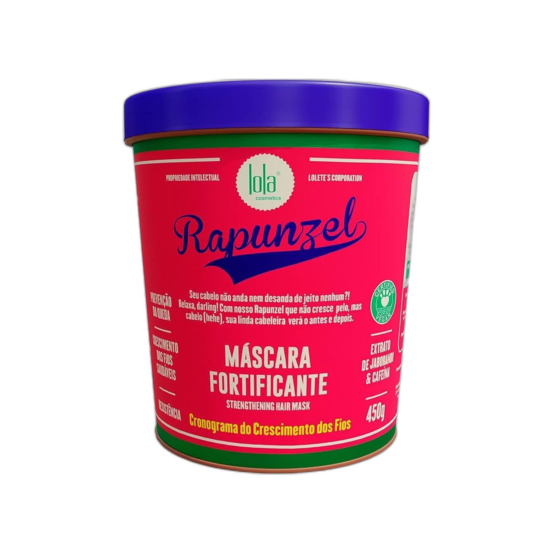 Маска для росту волосся Lola From Rio Rapunzel 450 г
