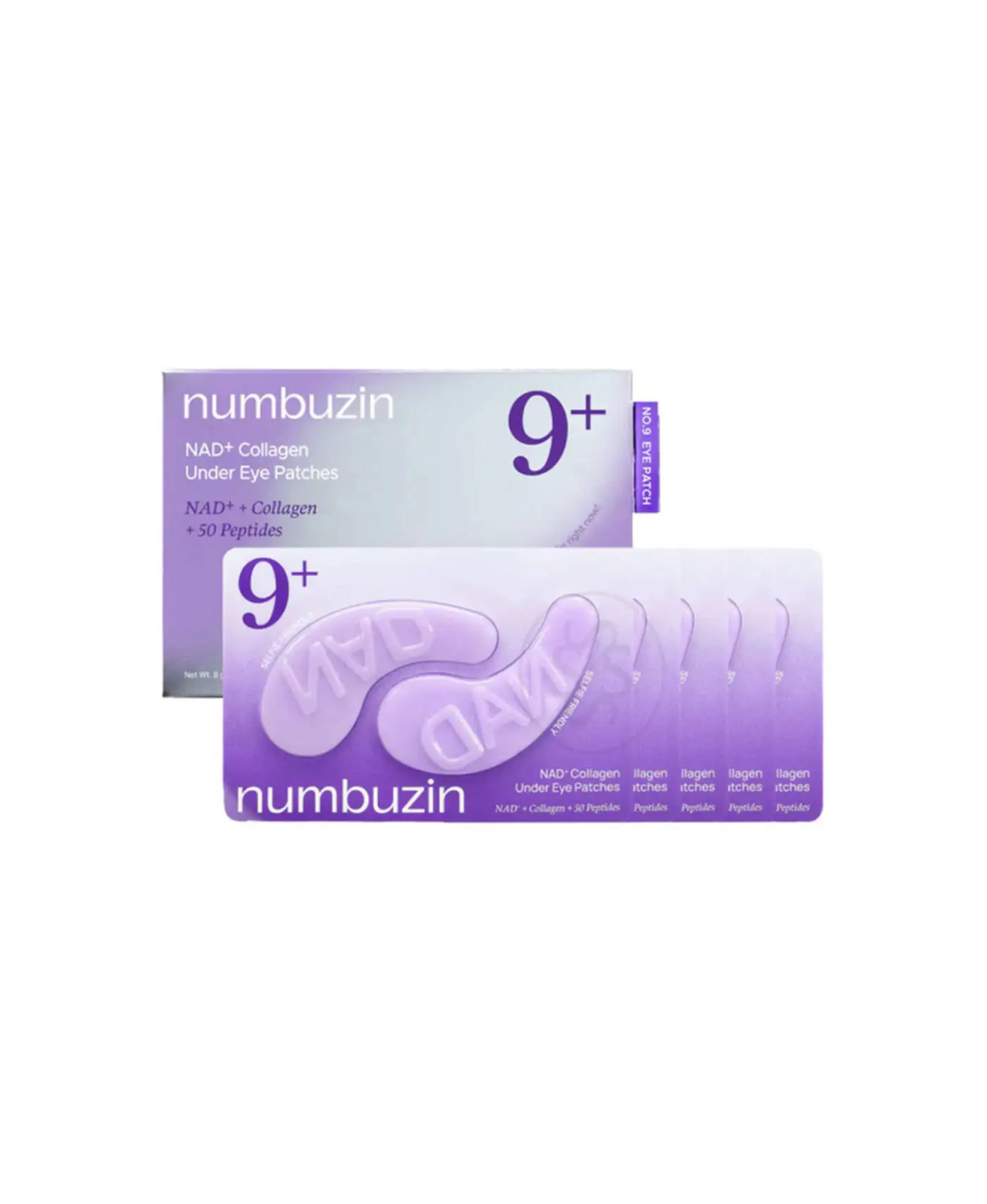 Колагенові патчі під очі з коензимом NAD+ NUMBUZIN NO.9 NAD Collagen Under Eye Patches 5 шт* 8 г
