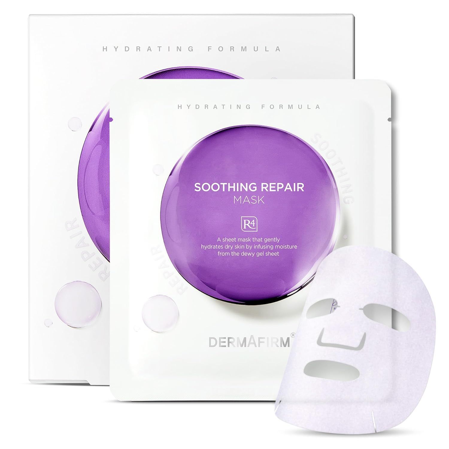 DERMAFIRM Відновлююча тканинна маска - Soothing Repair Mask R4