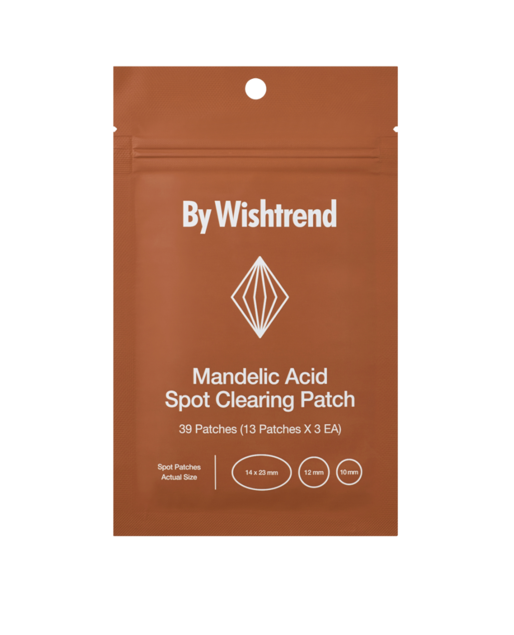 Патчі з мигдальною кислотою від висипань та постакне BY WISHTREND Mandelic Acid Spot Clearing Patch 39 шт