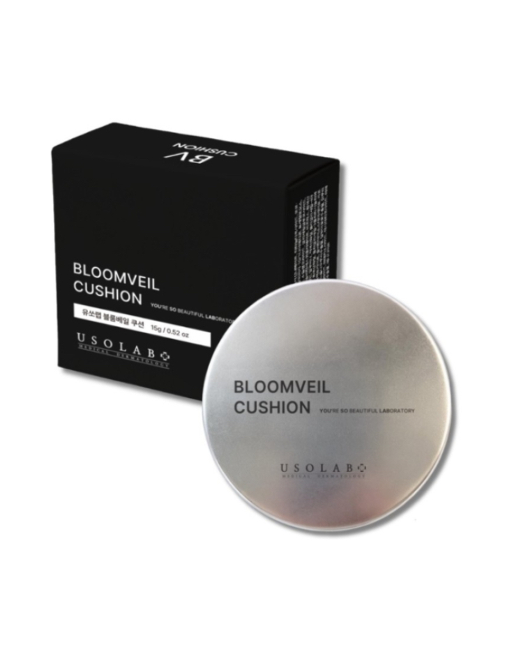 Кушон тональний з полінуклеотидами USOLAB Bloomveil Cushion 15 г