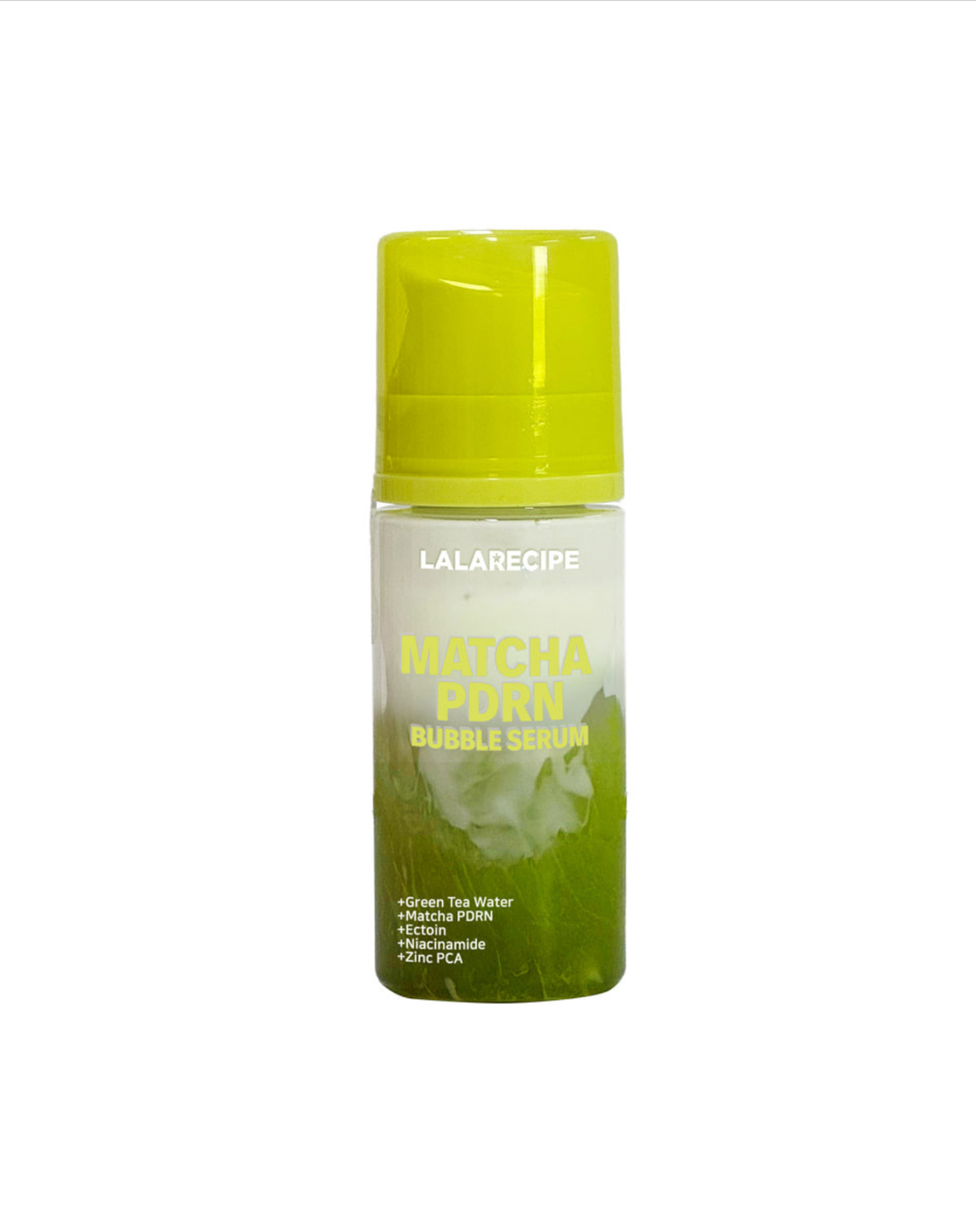 Сироватка для обличчя LALARECIPE Matcha PDRN Bubble Serum 95 мл